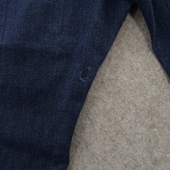 Volcom Jeans Womens 24 W Plus Blue Skinny Ankle Legging Fit Stretch Zip Fly - Picture 5 of 16